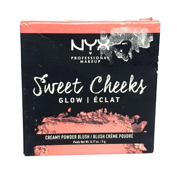 NYX Sweet Cheeks GLOW Citrine Creamy Powder Rose Blush 0.17 Oz - Picture 1 of 4